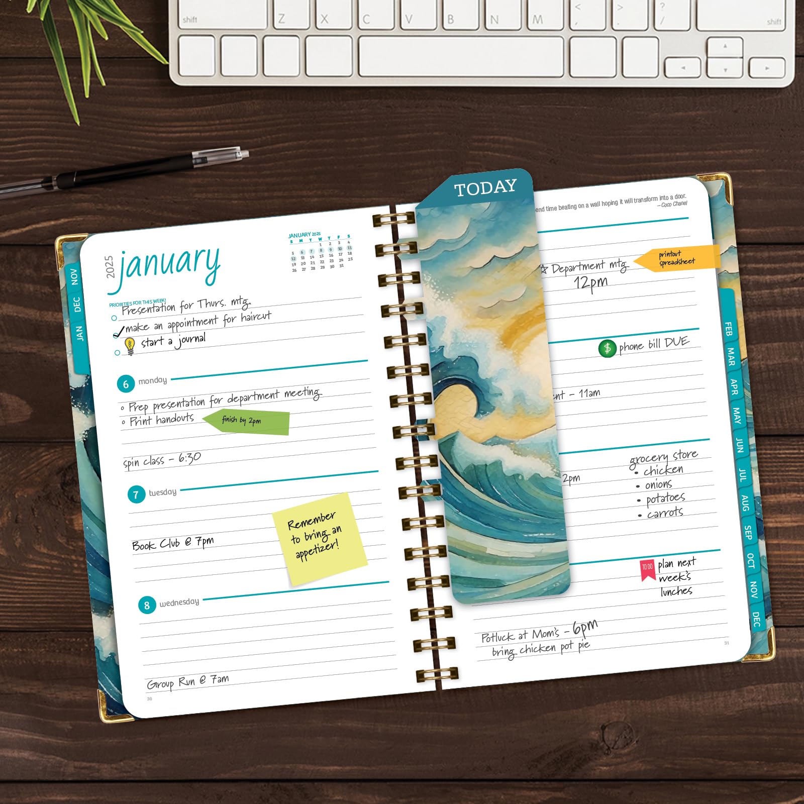 2025 Hardcover Planner 5.5