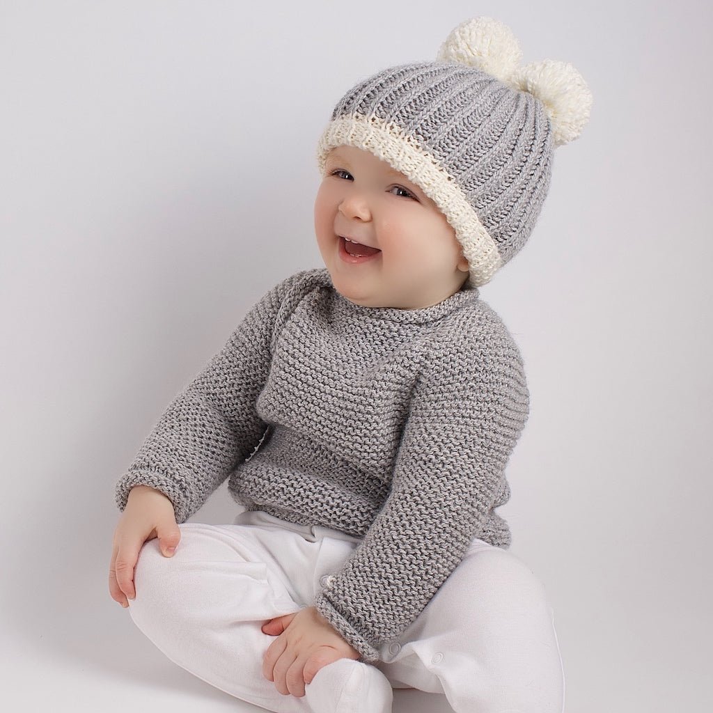 Blossom Baby Jumper Knitting Pattern PDF - Easy DIY Baby Sweater for Beginners - Perfect for Newborn Gifts & Winter Outfits