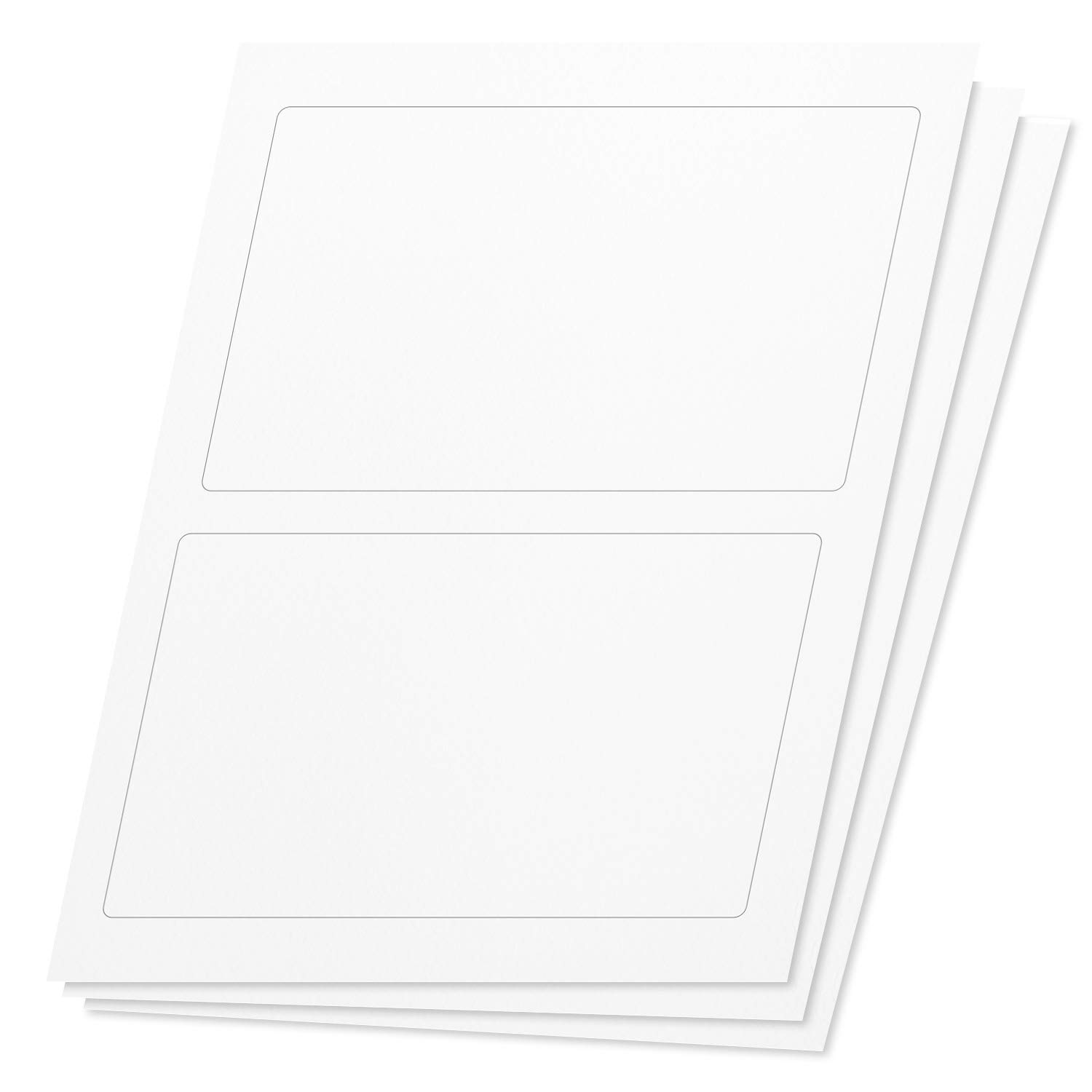 OfficeSmartLabels PayPal eBay Online Postage Shipping Labels 7-3/8 x 4-1/2 inch (7.375 x 4.25) - Compatible with Laser & Inkjet Printers, 2 Labels per Sheet, White, 2000 Labels (1000 Sheets) - Perfect for Ecommerce, Small Business & Home Shipping Needs