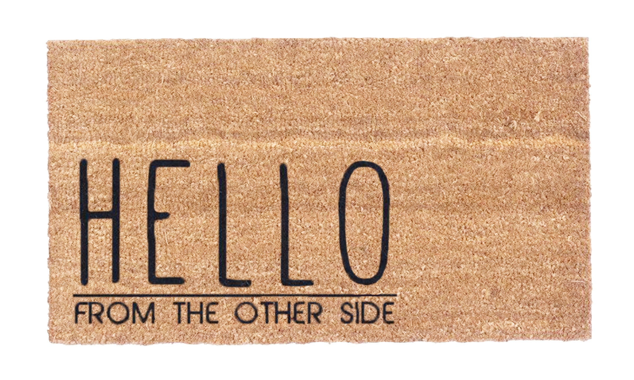 Hello From The Other Side - Funny Long Distance Friendship Gift for Best Friends - Perfect for Birthday, Anniversary & Long Distance Relationships