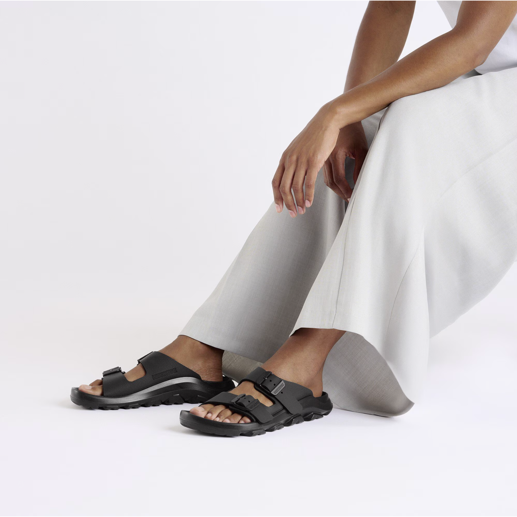 Birkenstock Mogami 2 Strap Sandals for Women - Comfortable Birko-Flor Upper with Adjustable Buckles - Perfect for Casual Wear, Beach, and Summer Outfits