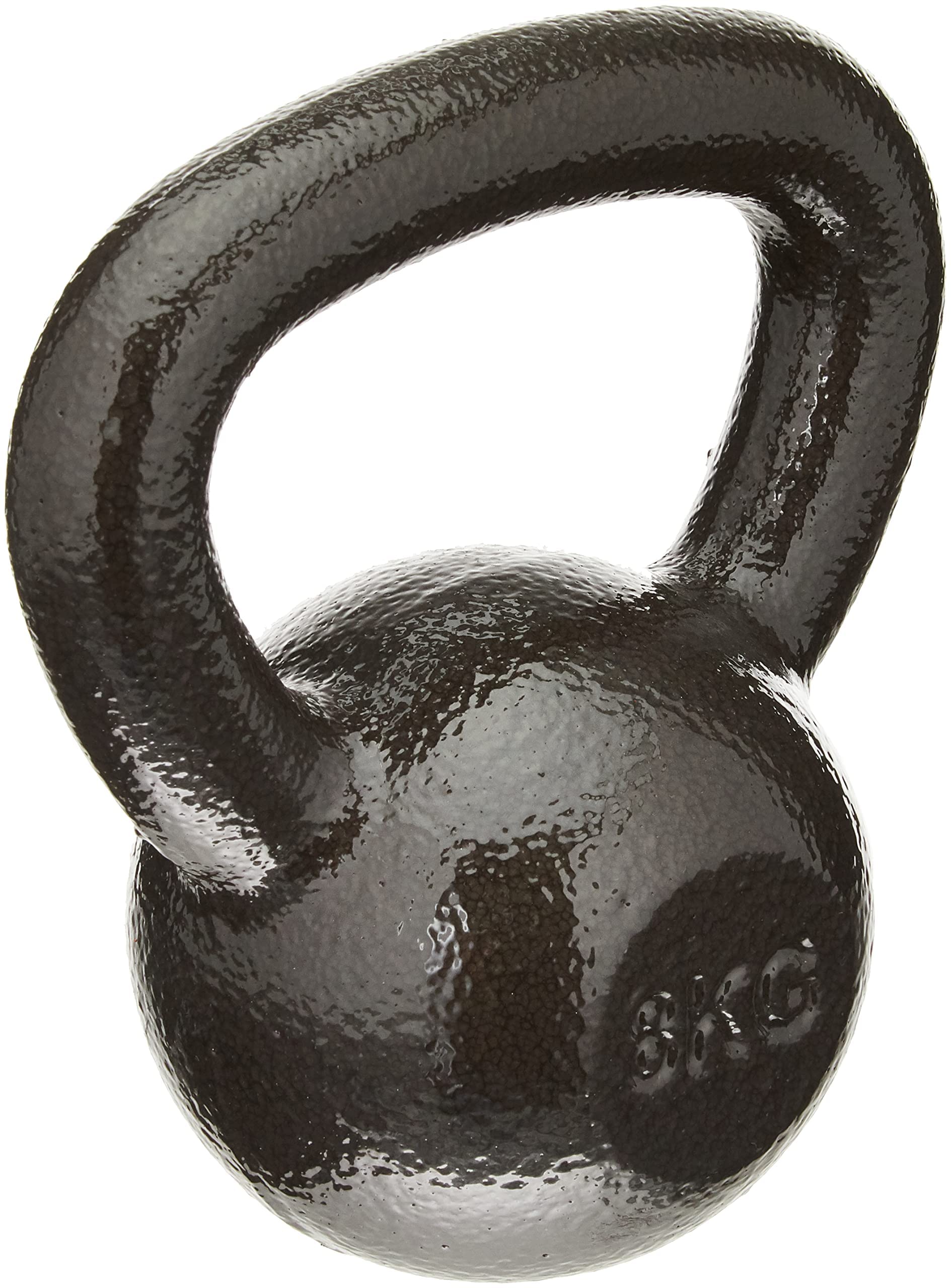 Amazon Basics Cast Iron Kettlebell - Durable Home Gym Equipment for Strength Training, Weightlifting & Fitness Workouts - Perfect for CrossFit, HIIT & Functional Training
