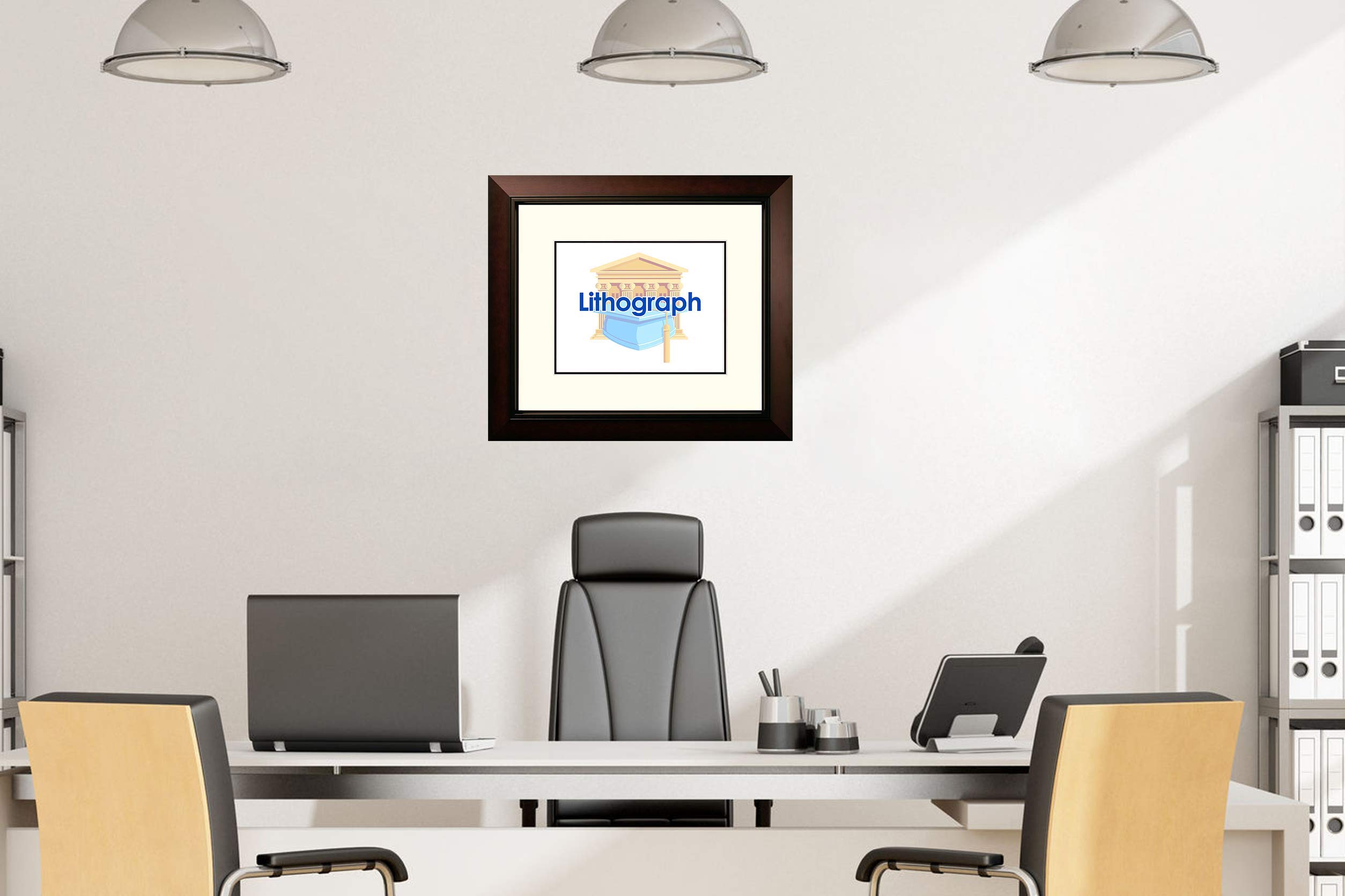 University of Wisconsin Milwaukee Legacy Alumnus Framed Lithographic Print - Campus Images WI994LR - Perfect for Home Office Decor, Alumni Gifts & College Memorabilia