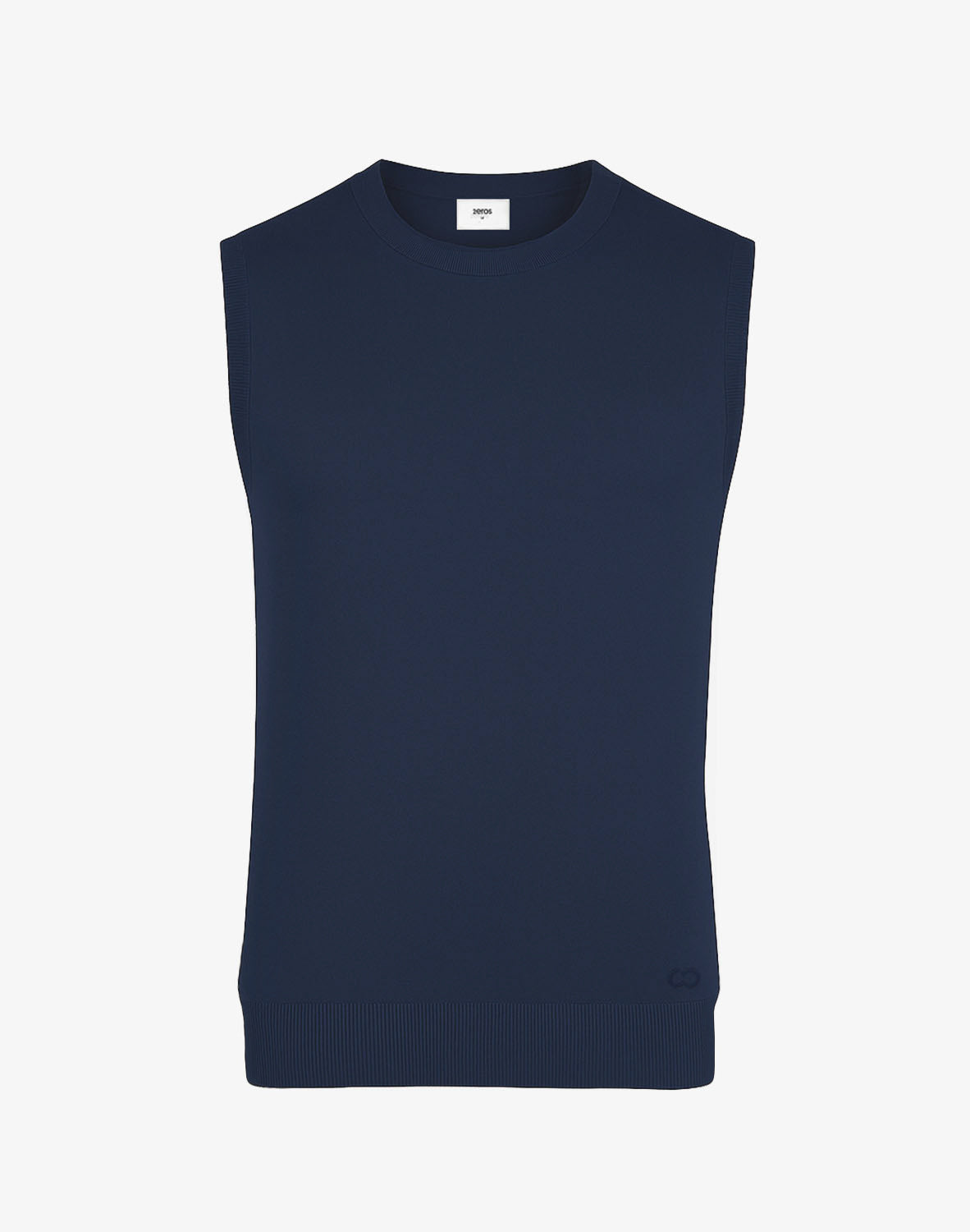 Premium Sapphire Knit Vest for Women - Soft & Stylish Navy Blue Cardigan - Perfect for Office, Layering & Casual Outfits