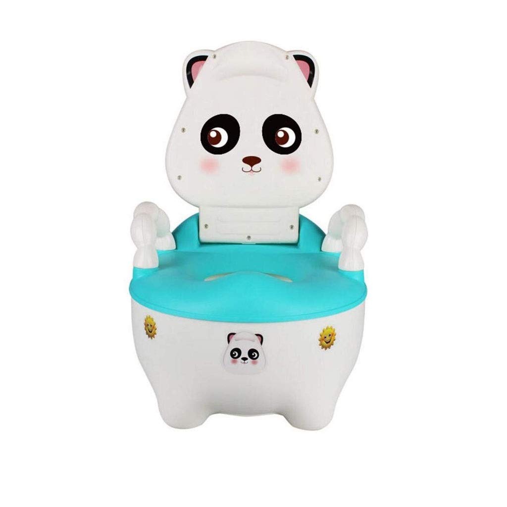 Portable Foldable Baby Potty Training Seat - Cute Banana Shaped Toilet Trainer for Toddlers, Boys & Girls (Blue) | Indoor & Outdoor Use, Travel Friendly, Home & Daycare Essential
