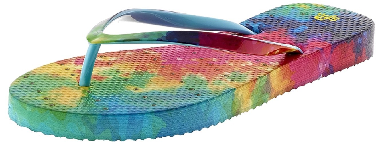 Showaflops Women's Antimicrobial Shower Sandals - Non-Slip Water Shoes for Pool, Beach, Gym & Dorm - Quick-Dry Comfortable Flip Flops for Swimming, Spa & Travel