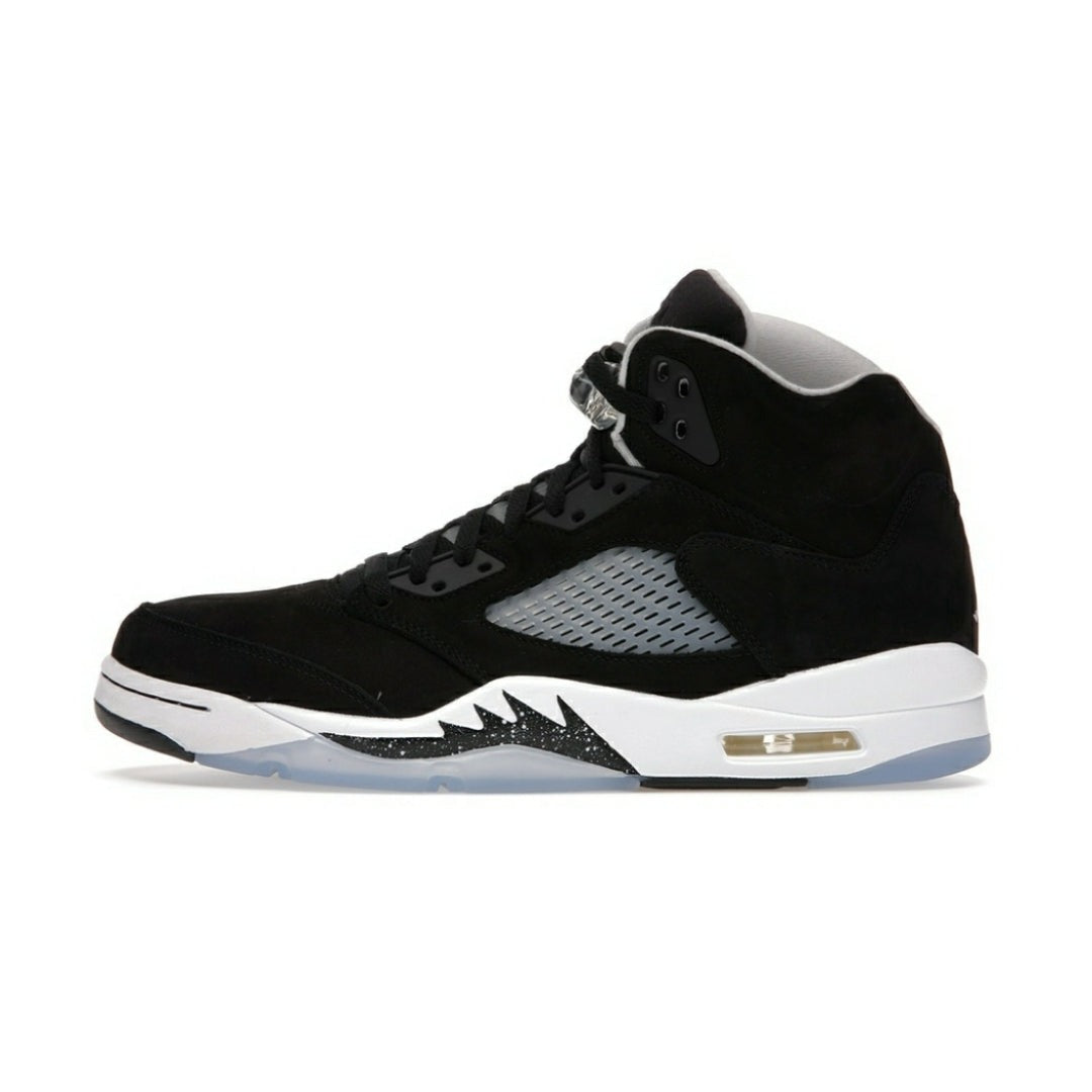 Air Jordan 5 Retro Moonlight Oreo 2021 - Men's Basketball Shoes for Sneaker Collectors & Streetwear Fashion | Perfect for Casual Wear, Sports & Sneakerhead Collections