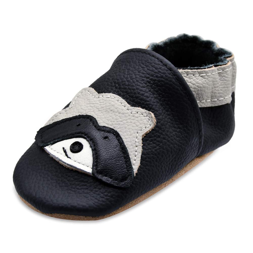 iEvolve Baby Soft Sole First Walker Shoes - Non-Slip Crib Moccasins for Girls & Boys (0-24 Months) - Perfect for Indoor Play, Learning to Walk & Special Occasions