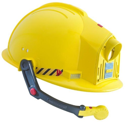 Matchbox Lights and Sounds Hard Hat - Realistic Construction Toy for Kids with LED Lights & Sound Effects - Perfect for Pretend Play, Construction Role Play, and Collectible Fun