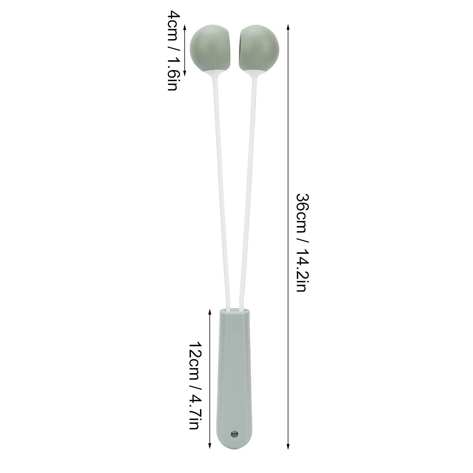 Handheld Percussion Massage Hammer - Manual Silicone Muscle Massager for Neck, Back, Shoulder, Arms & Legs - Relieve Fatigue & Soreness - Perfect for Post-Workout Recovery, Office Stress Relief & Home Relaxation