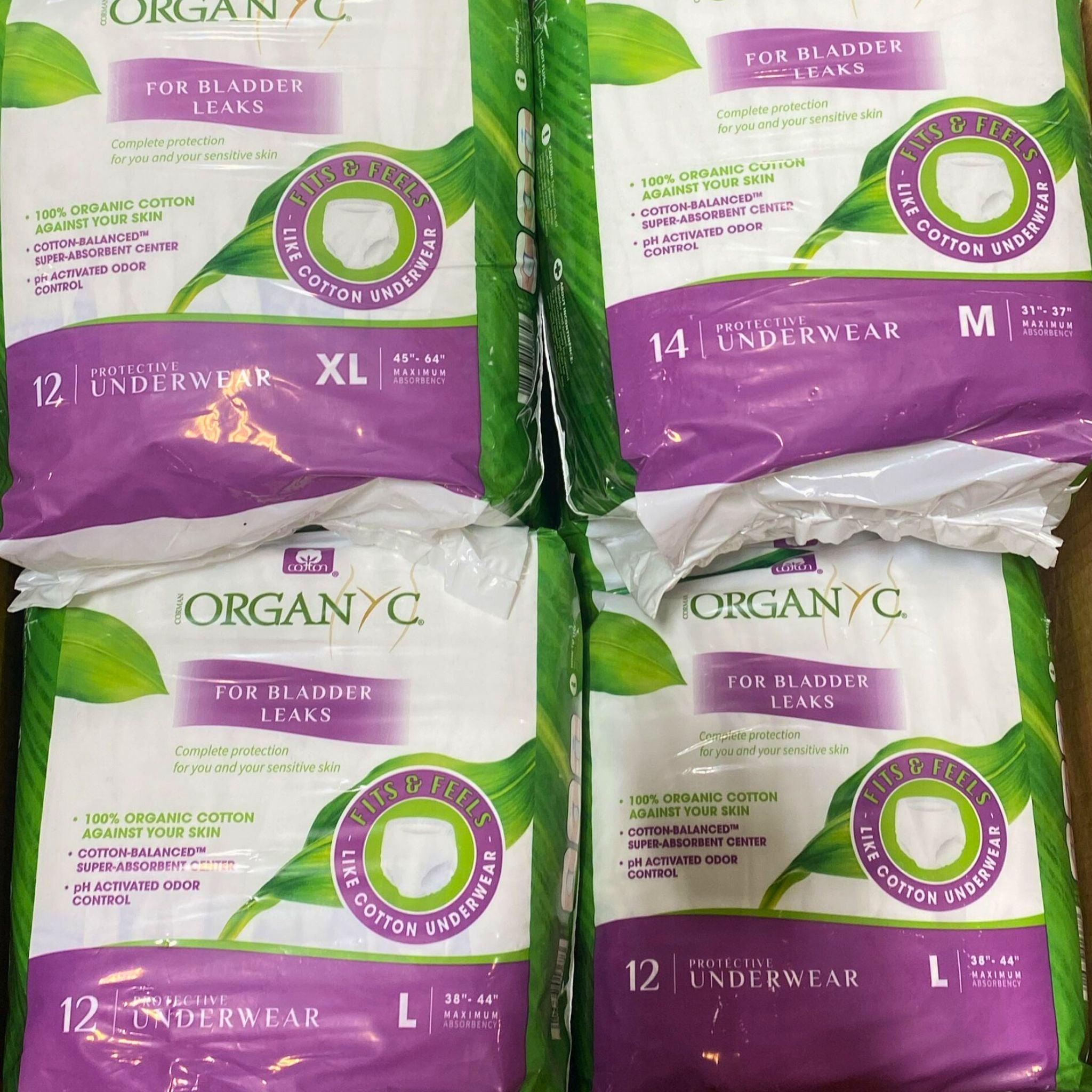Organic Cotton Underwear Mix Assorted Pack - 40 Pieces | Breathable & Hypoallergenic Women's Panties | Perfect for Daily Wear, Yoga & Travel