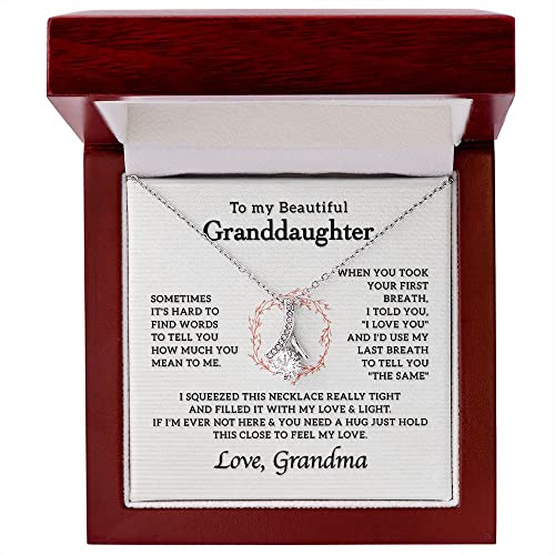 14K White Gold Finish Alluring Beauty