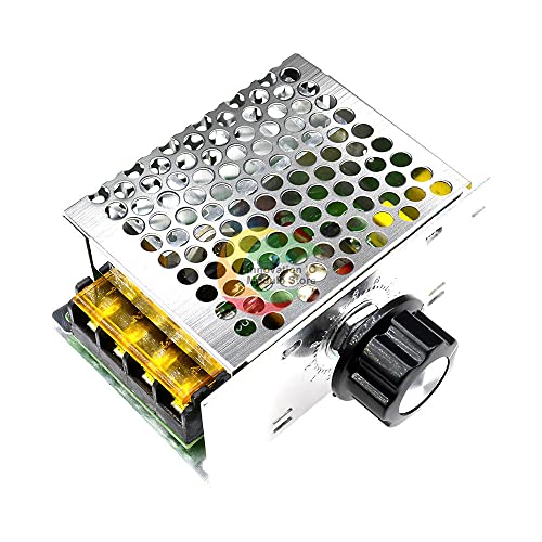 4000W AC 220V SCR Voltage Regulator - Motor Speed Controller, Dimmer & Temperature Control Module for Industrial Equipment, HVAC Systems & Home Appliances