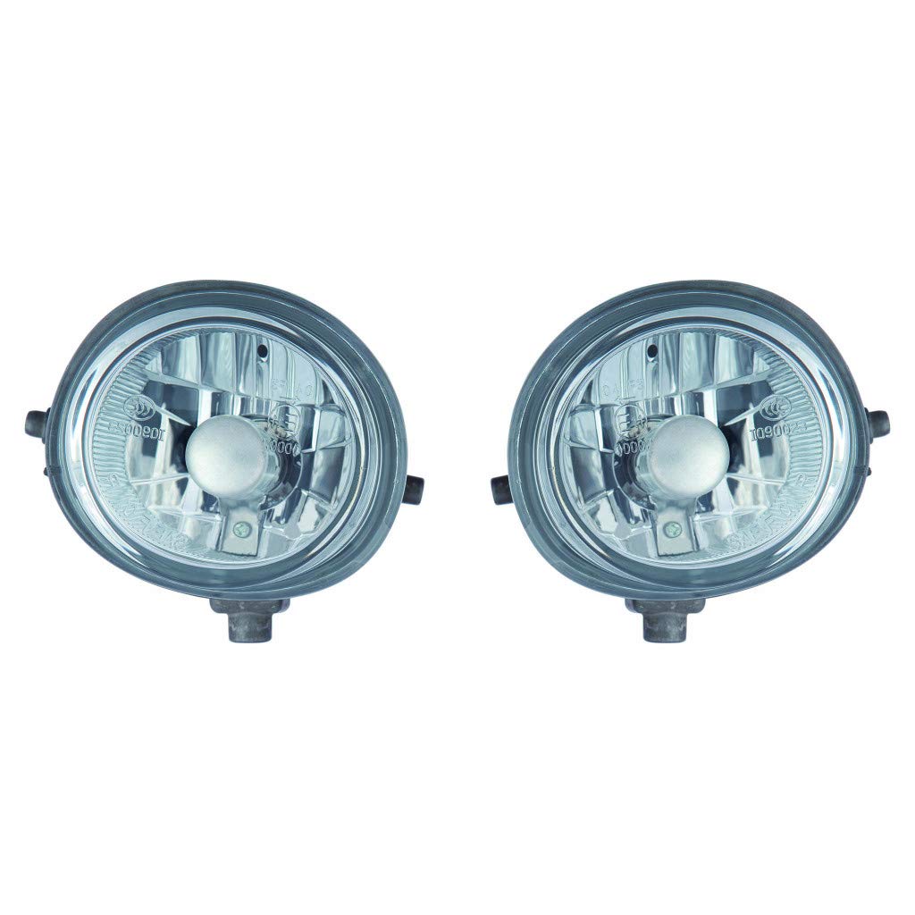 2014-2016 Mazda 3 Fog Light Assembly Pair - Driver & Passenger Side | CAPA Certified (MA2592108, MA2593108) | Perfect for Night Driving & Bad Weather Visibility