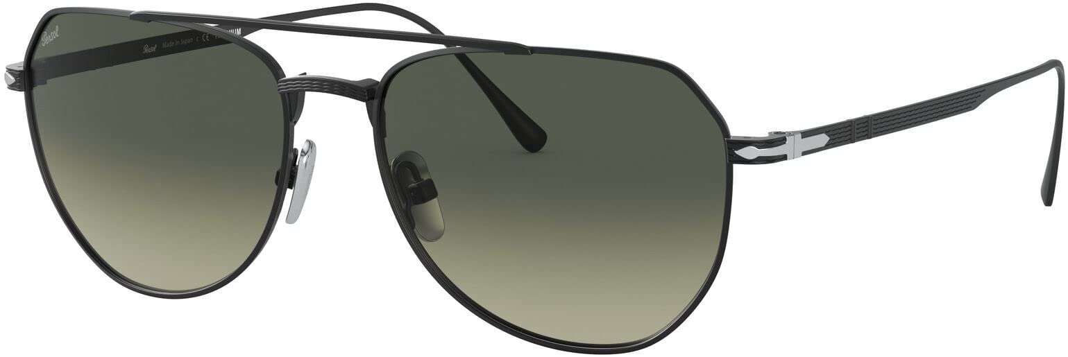 Persol PO5003ST Round Sunglasses for Men & Women - Classic Vintage Style UV Protection - Perfect for Driving, Travel & Outdoor Activities