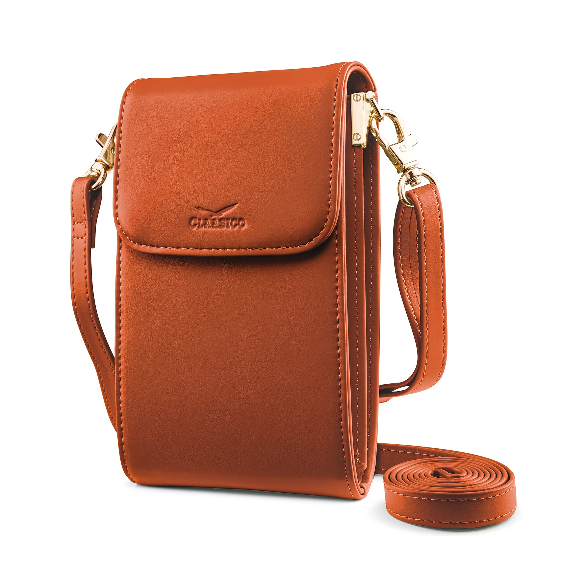 Classico Small Crossbody Phone Purse for Women - Fashionable Wallet Bag for Phone, Cards & Essentials | Perfect for Daily Use, Travel & Shopping