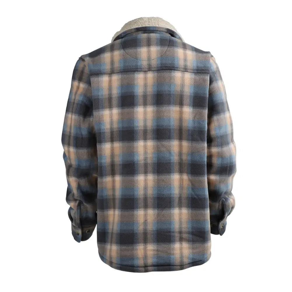 Men's Buffalo Plaid Jacket - Warm Flannel Shirt Jacket for Winter, Outdoor Camping & Casual Wear | Water-Resistant & Cozy Fleece Lining