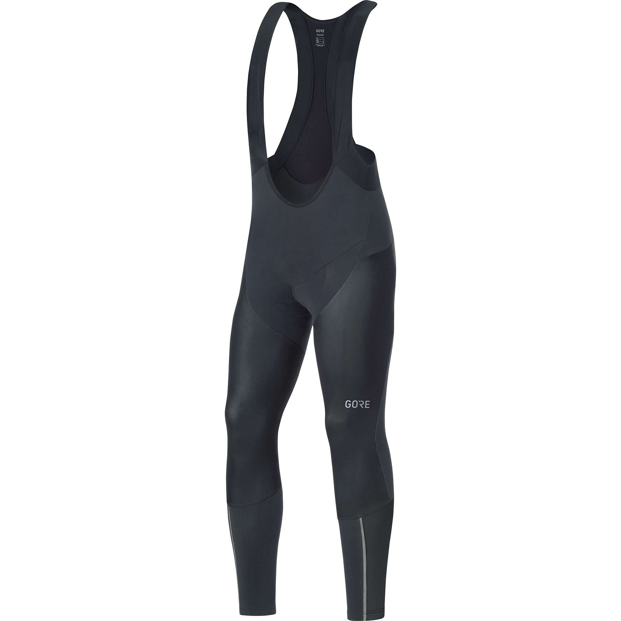 GORE WEAR Windproof Men's Cycling Bib Shorts - Breathable Padded Bike Shorts for Road & Mountain Biking - Ideal for Training, Racing & Long Distance Cycling