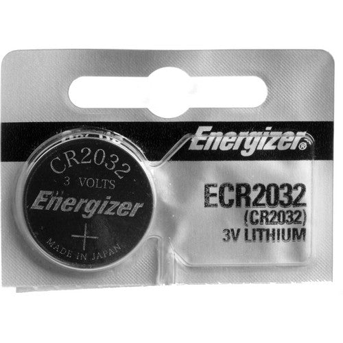 Energizer CR2032 3V Lithium Coin Battery - Long Lasting Power for Watches, Key Fobs, Calculators & Medical Devices - 5 Pack