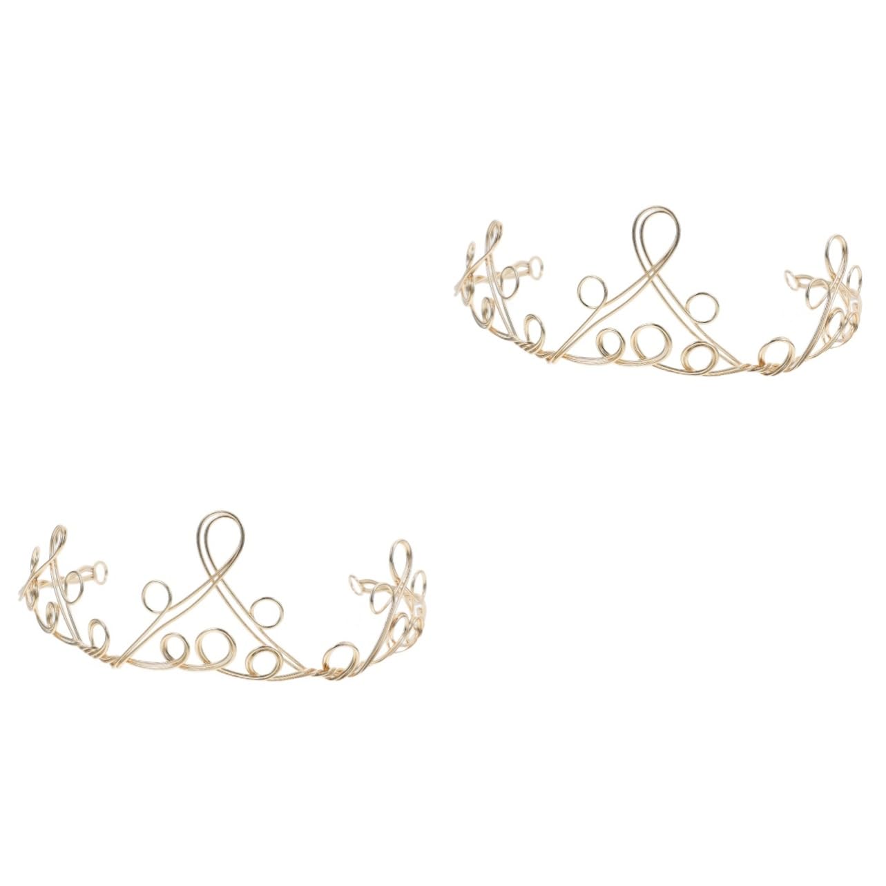 Beaupretty 2-Piece Rhinestone Wedding Tiara Set - Bride Crystal Headband & Comb for Bridal Hair Accessories, Pageant Crowns, Princess Hair Care - Perfect for Weddings, Prom, Bridal Showers & Special Occasions