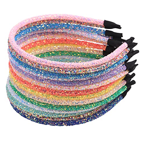 14pcs-Glitter Hairband