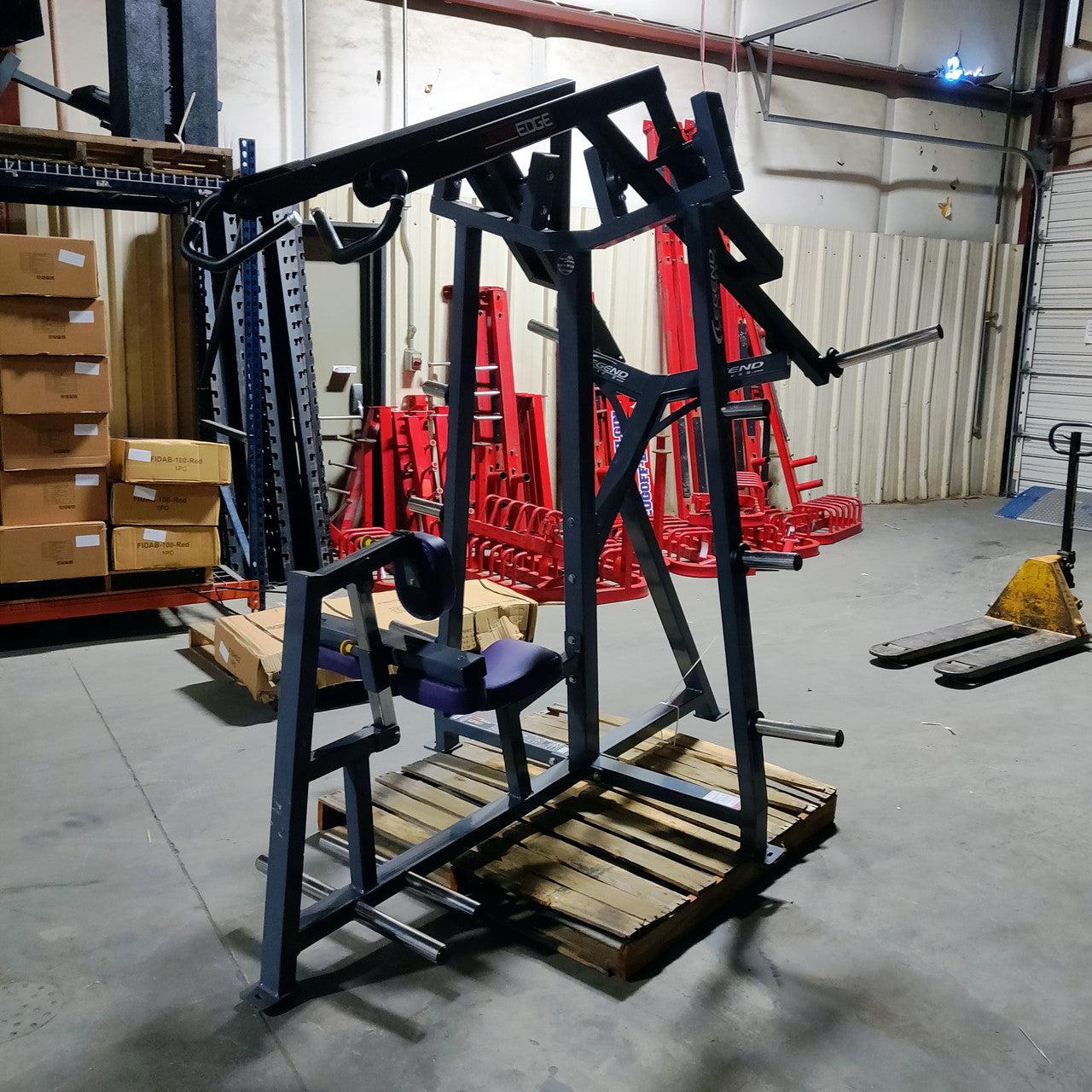 Legend Fitness Unilateral Diverging High Row Plate Loaded Strength Training Machine - Perfect for Home Gym & Commercial Use | Build Back & Shoulder Muscles