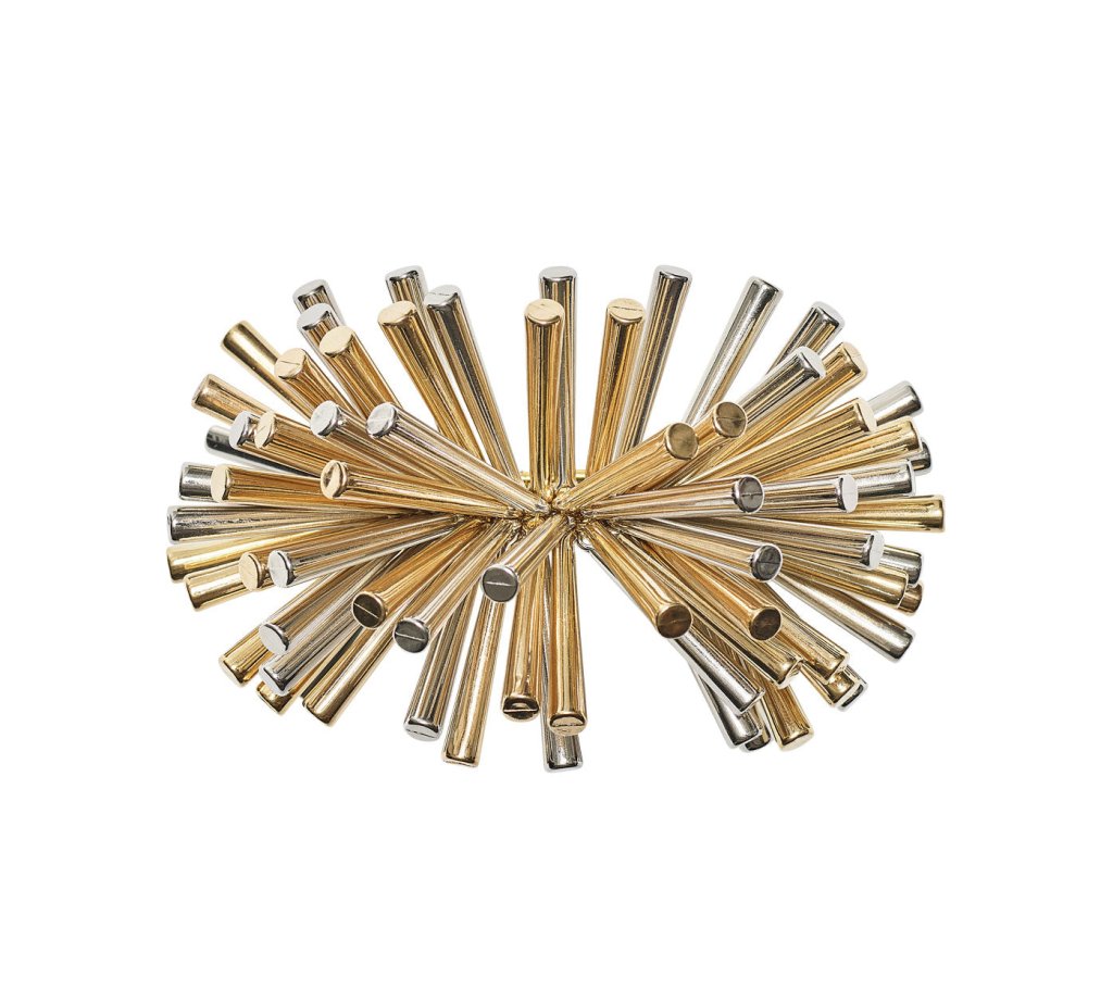 Elegant Gold & Silver Fringe Napkin Rings Set of 4 - Perfect for Wedding, Dinner Party & Holiday Table Decor