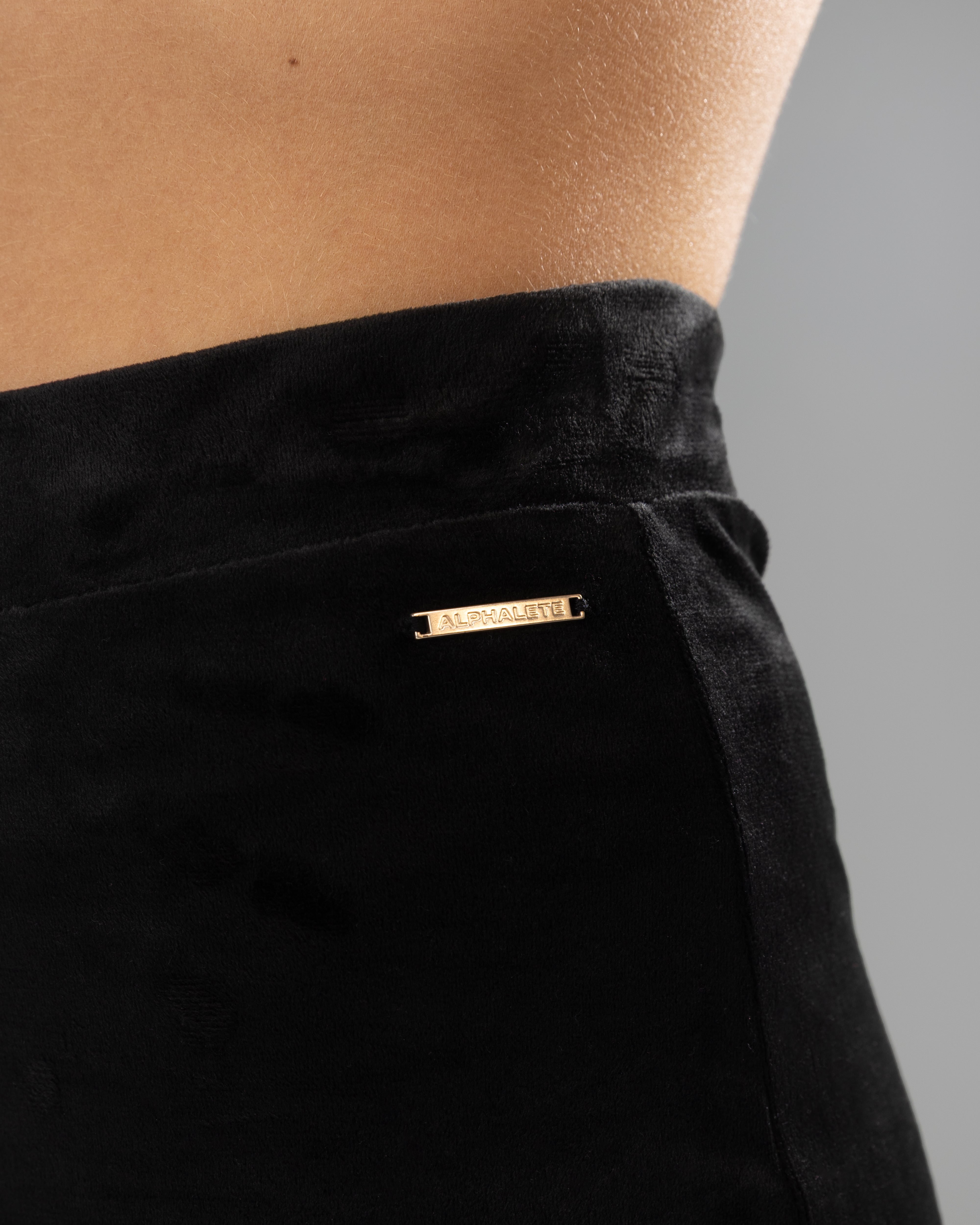 Luxury Velour Shorts for Women - Soft & Comfortable Black Lounge Shorts - Perfect for Yoga, Lounging & Sleepwear