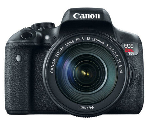 Canon EOS Rebel T6i DSLR Camera with 18-135mm STM Lens Kit - Perfect for Travel Photography, Vlogging & Family Portraits
