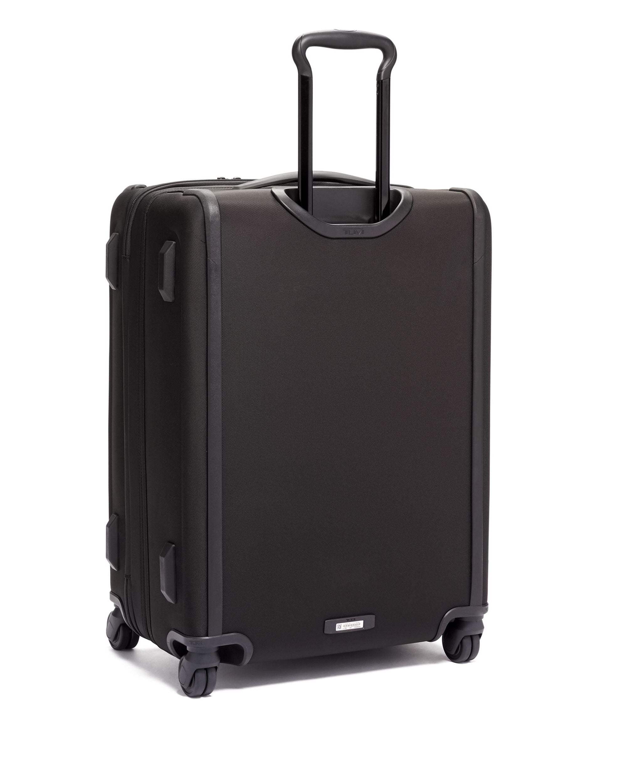 Tumi Alpha Short Trip Expandable 4-Wheeled Carry-On Luggage - Medium Size Spinner Suitcase for Business Travel & Weekend Getaways | Durable Lightweight Packing Case with Smooth Rolling Wheels