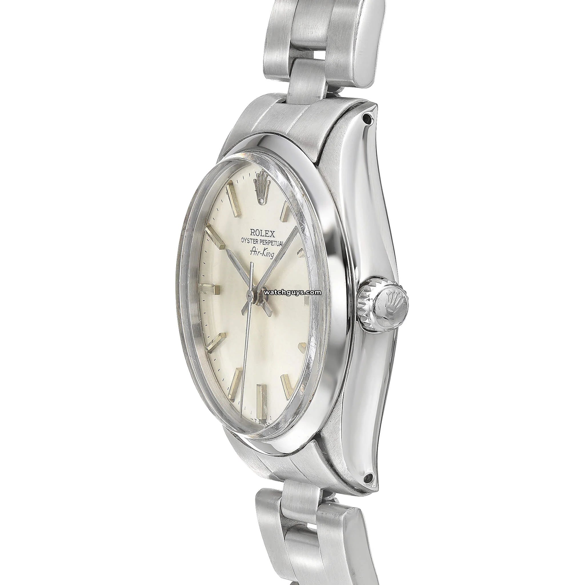 Rolex Air King 5500 Stainless Steel Men's Watch - Classic Vintage Timepiece for Business & Casual Wear | Perfect for Office, Travel & Special Occasions