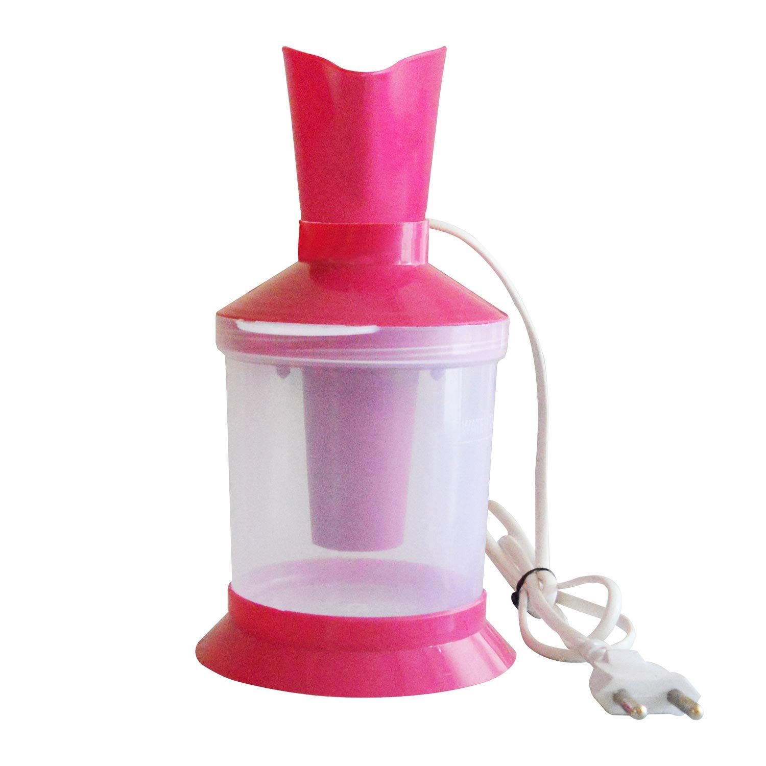 **BeatStock Pink Vaporizer with 3 Attachments - Facial Sauna Steamer, Nose Steamer & Cough Relief Inhaler for Home Spa & Cold Relief**    *(Perfect for Relaxation, Hydration & Respiratory Comfort - Ideal for Dry Skin, Sinus Relief & Cough Management)*