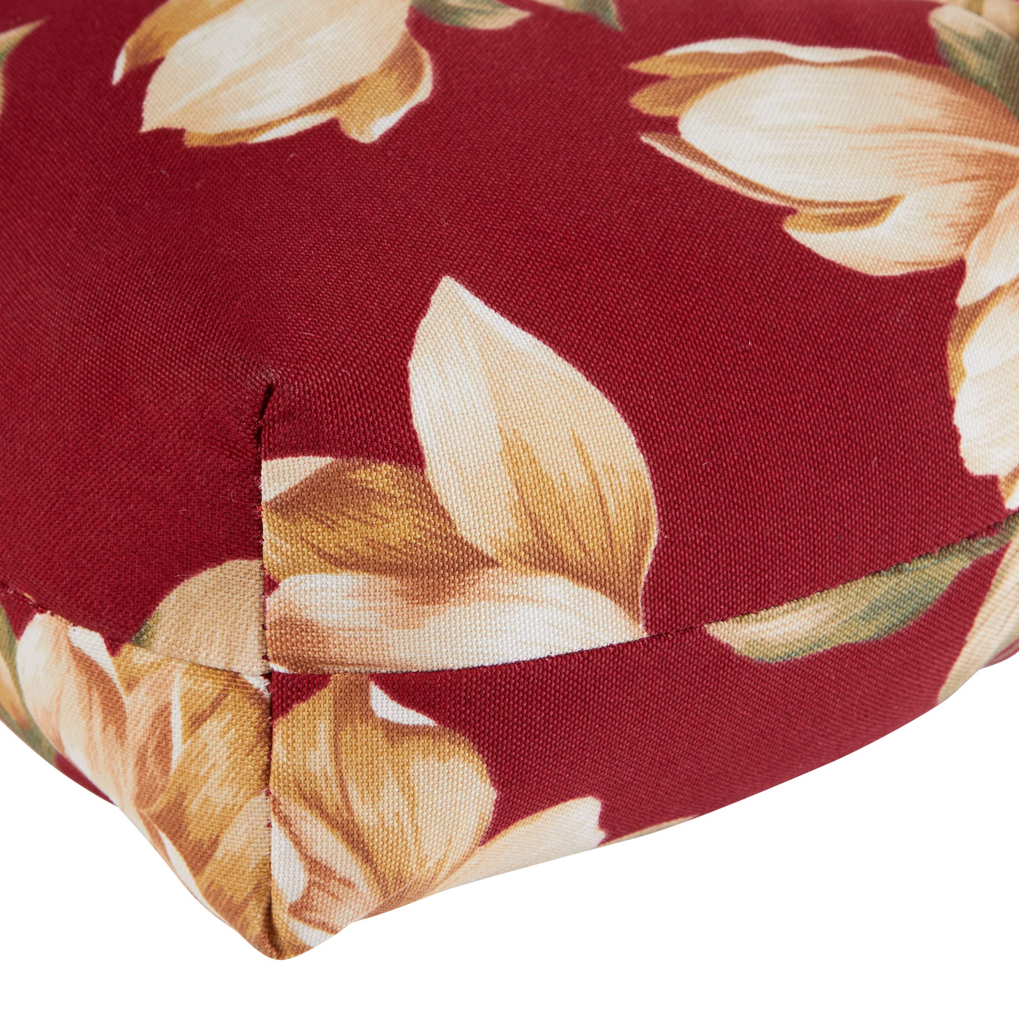 Greendale Home Fashions 38 x 21 Inch Outdoor Chair Cushion with Water-Resistant Fabric - Tuscan Floral Pattern for Patio, Deck, and Poolside Lounge Chairs (Pack of 1)