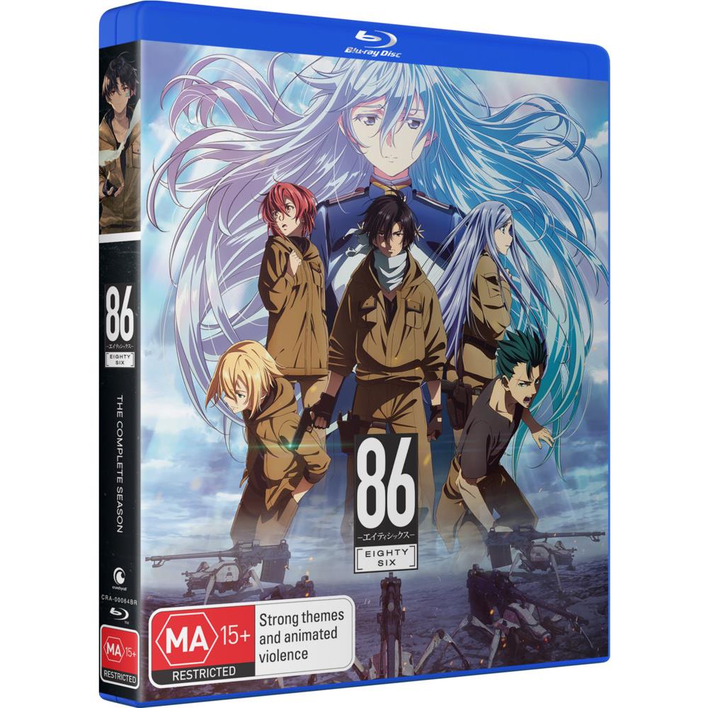 86 Eighty Six The Complete Season - Anime Series Box Set | Action, Drama, Sci-Fi | Perfect for Anime Fans & Collectors | Watch at Home or Gift to Friends