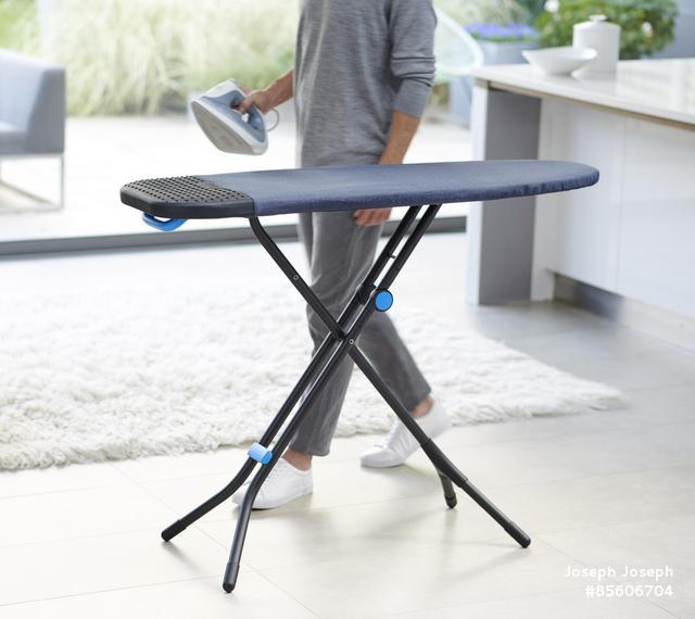 Premium 130cm Ironing Board for Home & Laundry - Foldable, Adjustable Height, Durable & Stable - Perfect for Clothes, Linens & Fabric Care