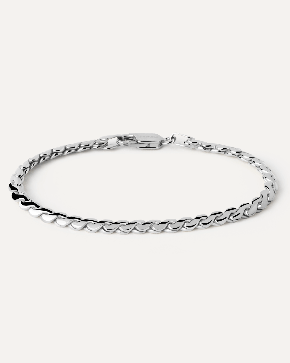 Stylish Serpentine Silver Chain Bracelet for Women - Trendy Layered Jewelry Gift for Casual & Formal Occasions