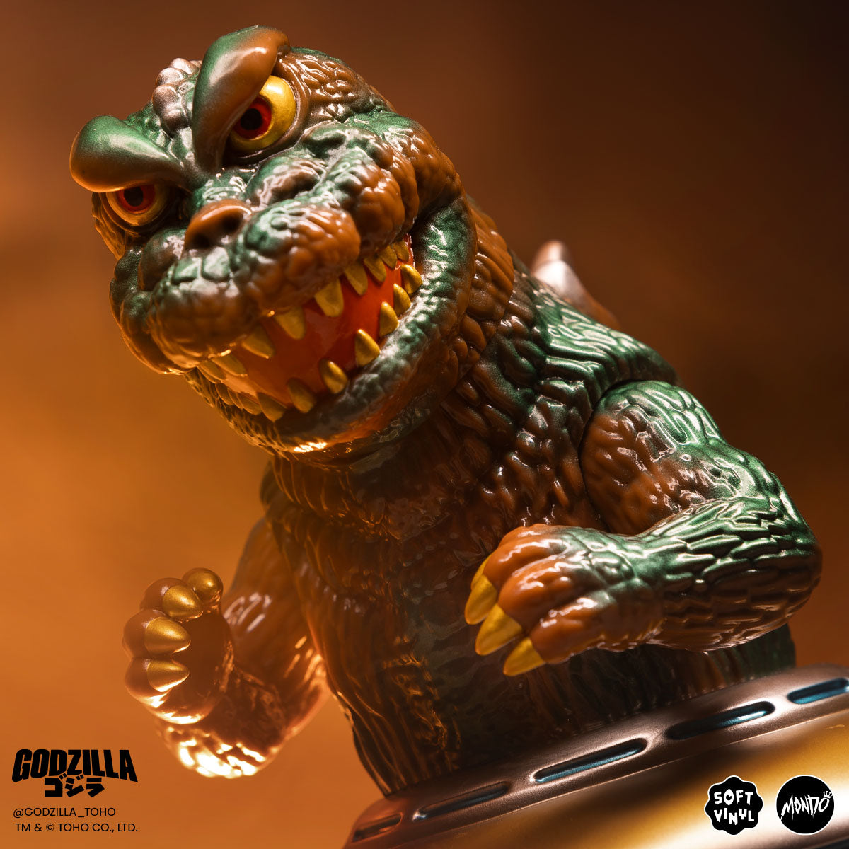 Godzilla UFO Soft Vinyl Figure - Invasion of the Astro Monster Variant Collectible Toy | Japanese Kaiju Monster Model for Display & Gifts | Perfect for Anime Fans & Pop Culture Collectors