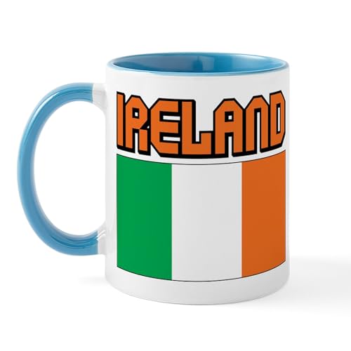 White/Blue Inside - Ireland Flag Mug