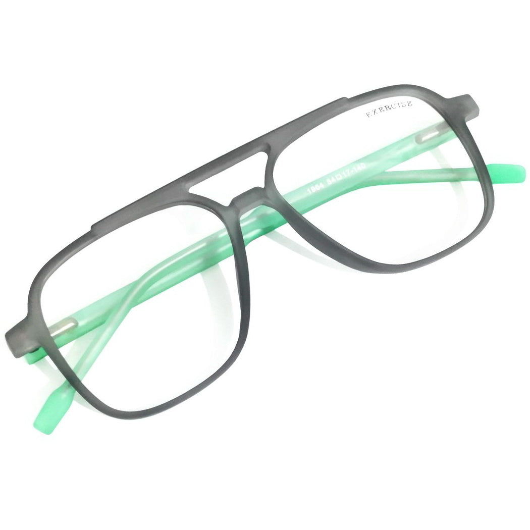 Stylish Pilot Shape Glasses for Men & Women - Trendy Aviator Eyeglasses for Driving, Outdoor Activities & Fashion Accessories