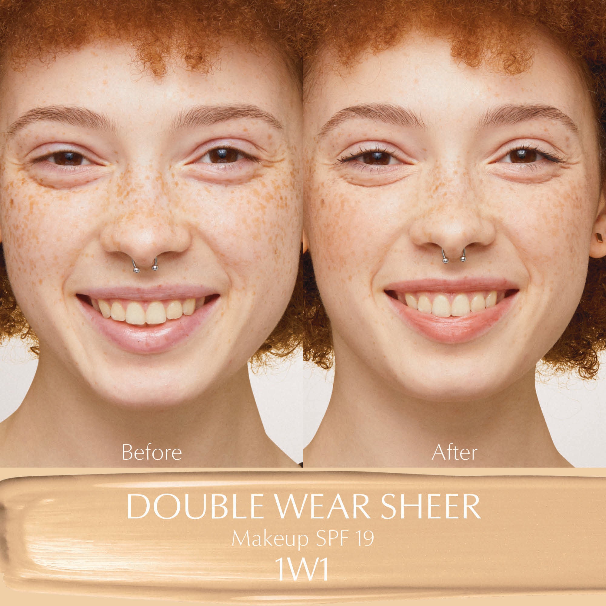 Estee Lauder Double Wear Sheer Long Wear Foundation - Oil-Free, 24-Hour Wear, Natural Matte Finish for Flawless Coverage | Perfect for Everyday Makeup, Special Occasions & Professional Use