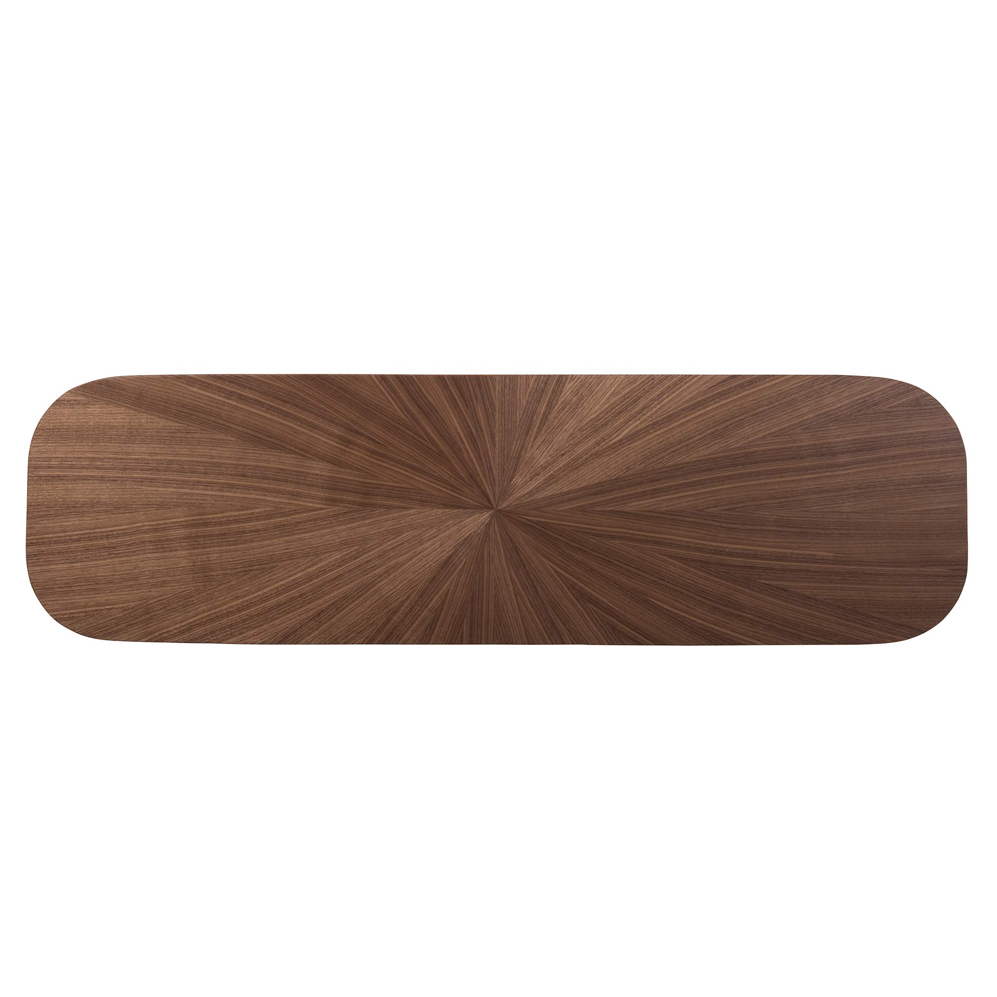 Baxton Studio Modern Walnut Console Table - Entryway Sofa Table for Hallway, Living Room & Bedroom Decor