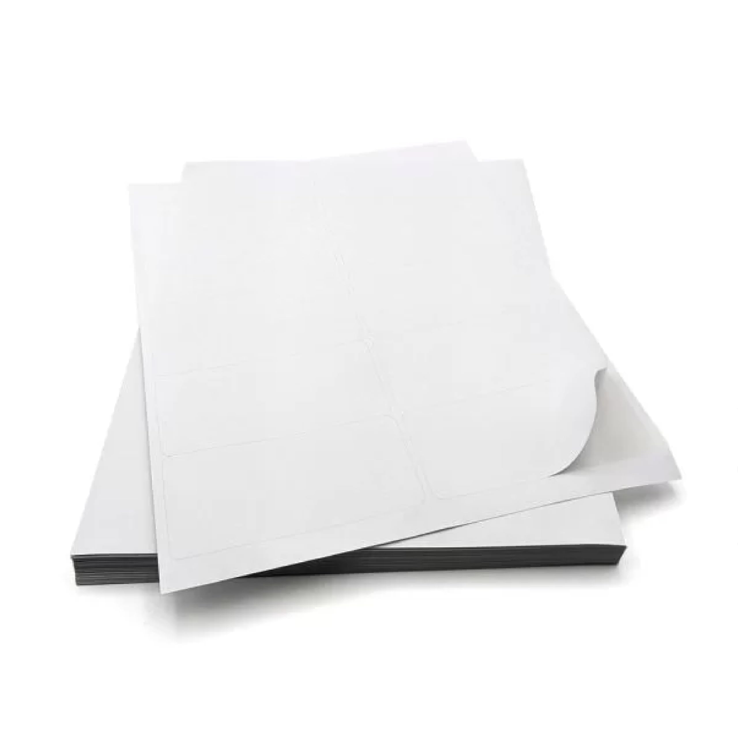 MMBM 6-Up Labels - 2000 Sheets White 3.33x4 Inch Address & Multipurpose Sticker Labels for Laser/Inkjet Printers - Perfect for Shipping, Mailing, Organizing & Product Labeling