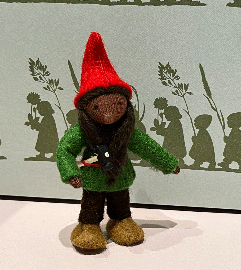 Dark Skin Father Waldorf Forest Elf Costume - Perfect for Cosplay, Halloween, Fantasy Parties & Themed Events
