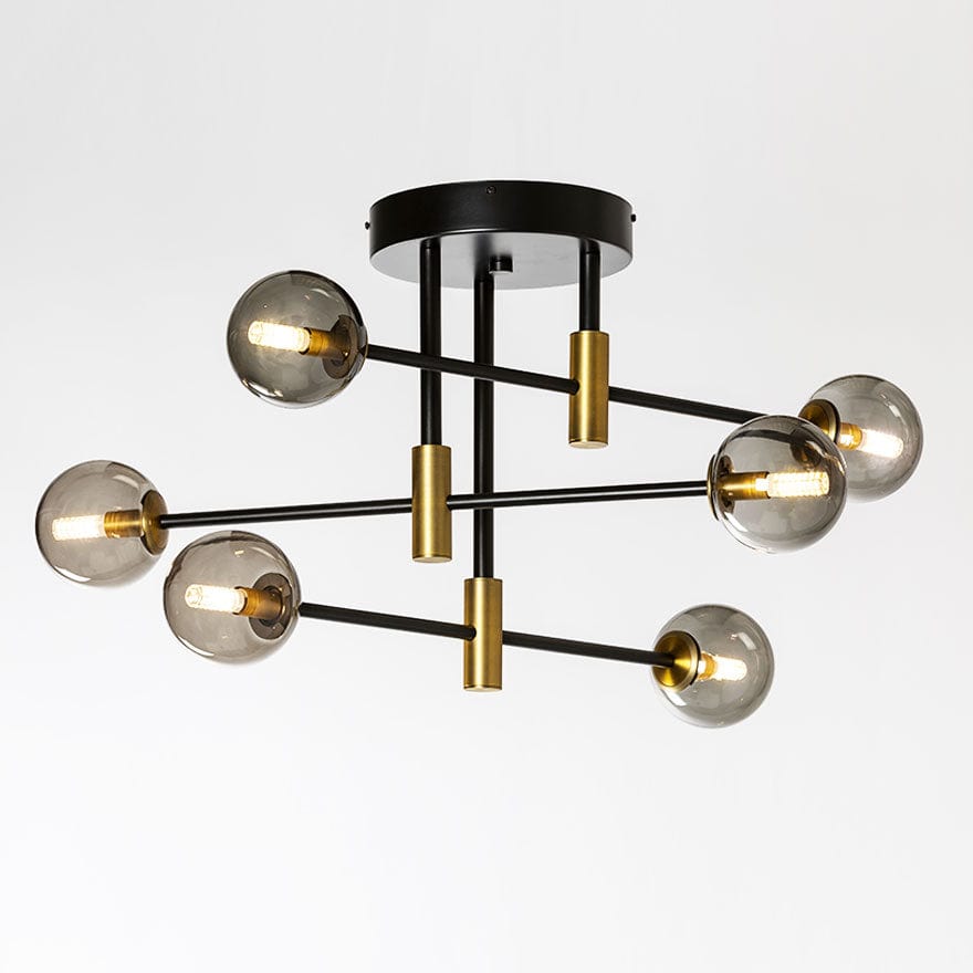 APENERA Modern Ceiling Light Fixture - Energy Efficient LED Flush Mount Lighting for Bedroom, Living Room, Kitchen & Hallway | Dimmable, Easy Installation, Warm White Light (3000K) | Perfect for Home, Office & Commercial Spaces