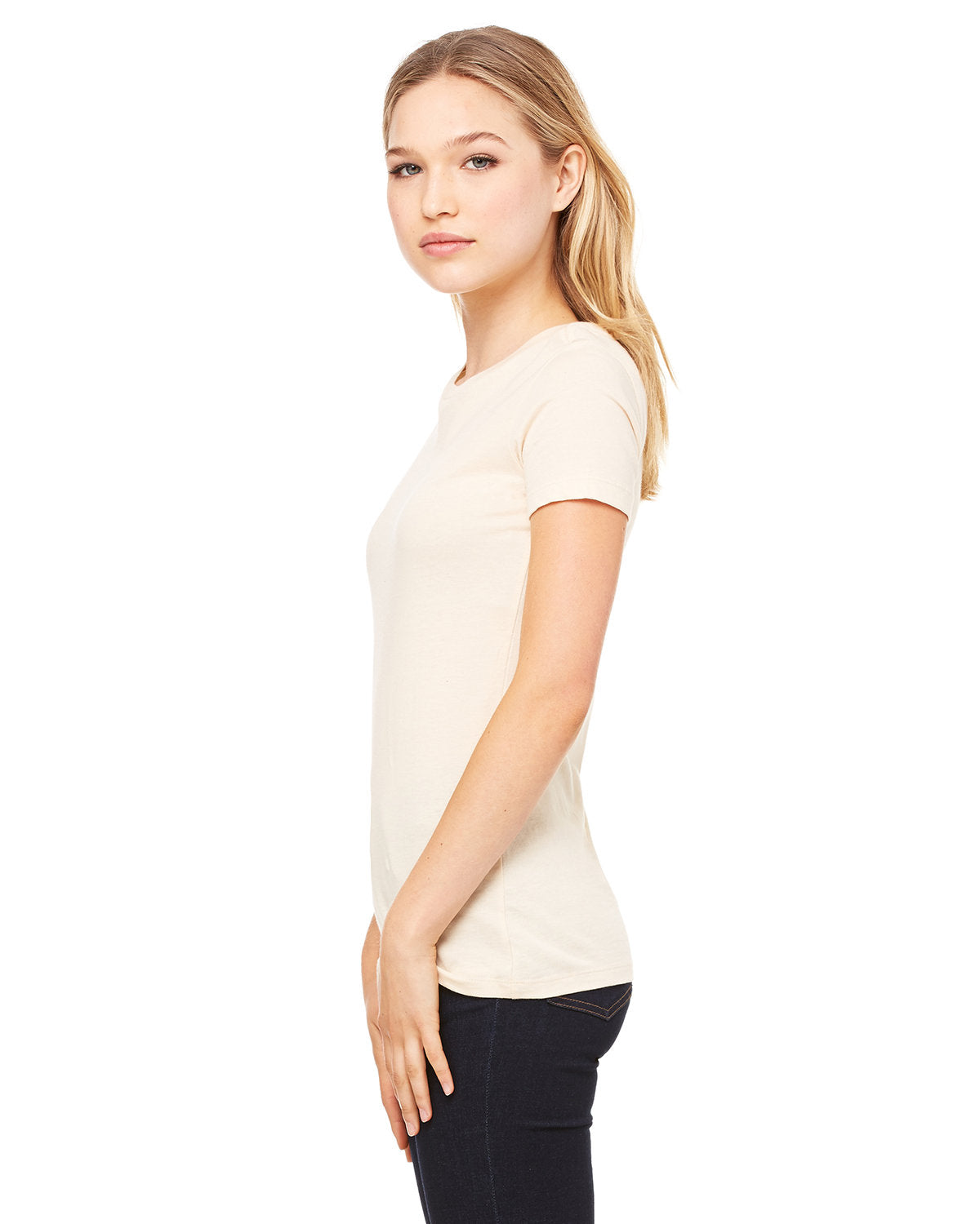 Bella + Canvas 6004 Women's Slim Fit Short Sleeve T-Shirt - Soft Cotton Tee for Casual Wear, Workout & Layering