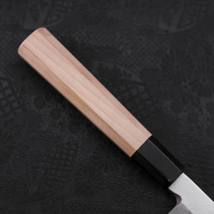 Premium Yanagiba Sushi Knife - Blue Steel #2 Suminagashi Blade with Buffalo Magnolia Handle (260mm) - Perfect for Sushi Chefs & Japanese Cuisine Lovers