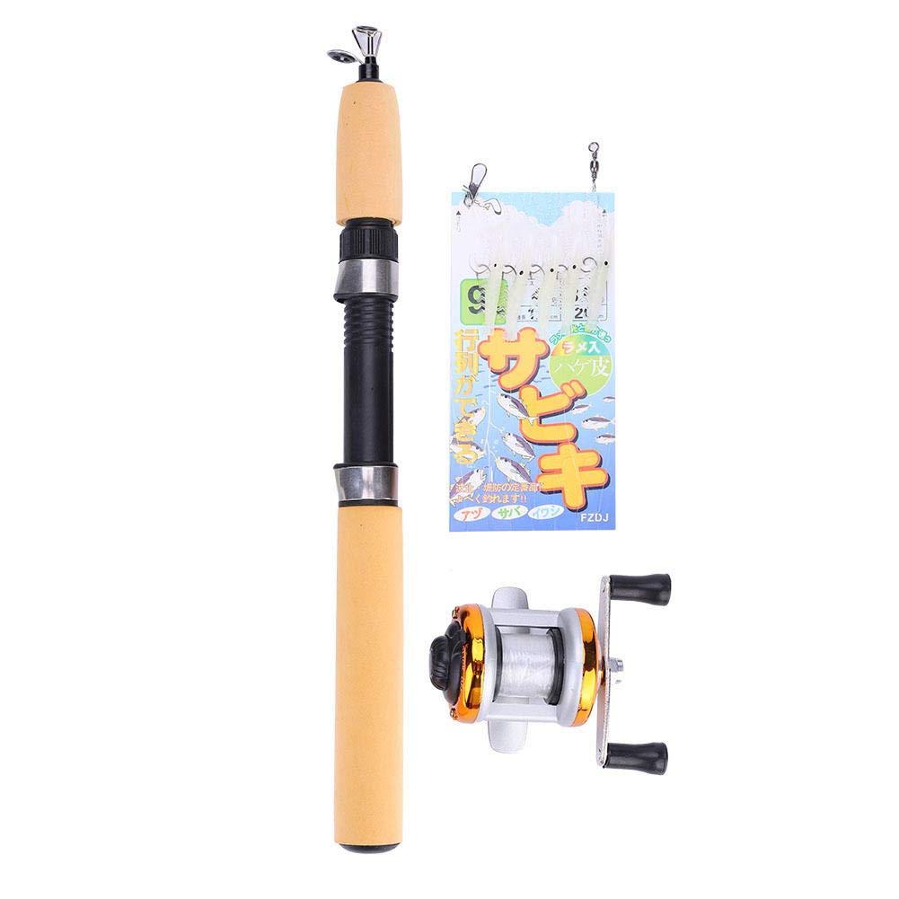 Premium Ice Fishing Rod and Reel Combo with Luminous Shrimp Lures - Portable Winter Fishing Gear Set for River & Lake Ice Fishing - Perfect for Outdoor Winter Anglers and Ice Fishing Enthusiasts