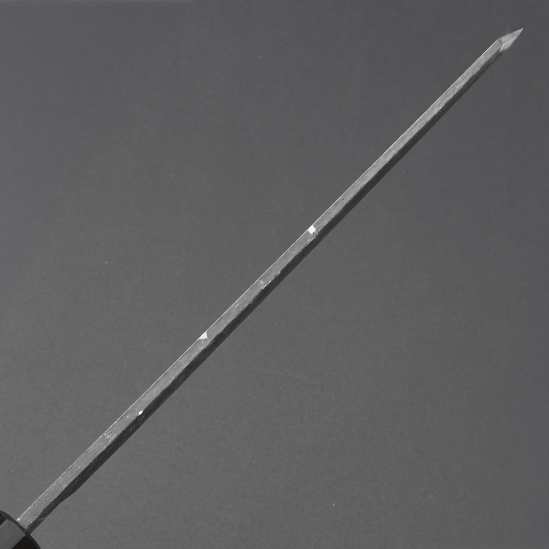 Premium Ishizuchi Blue #2 Kurouchi Kengata Yanagiba Knife 240mm (9.4