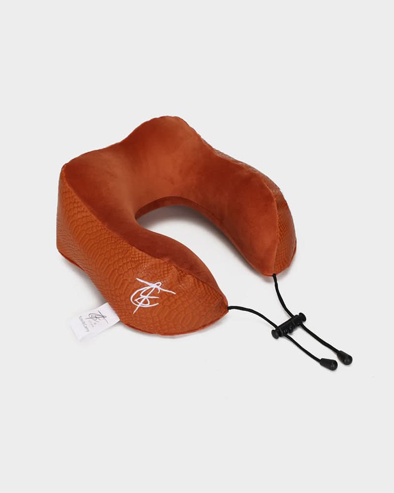 Apollo 1 Neck Pillow for Travel & Office - Memory Foam Support for Airplane, Car, Home Use - Comfortable & Ergonomic Design for Neck Pain Relief