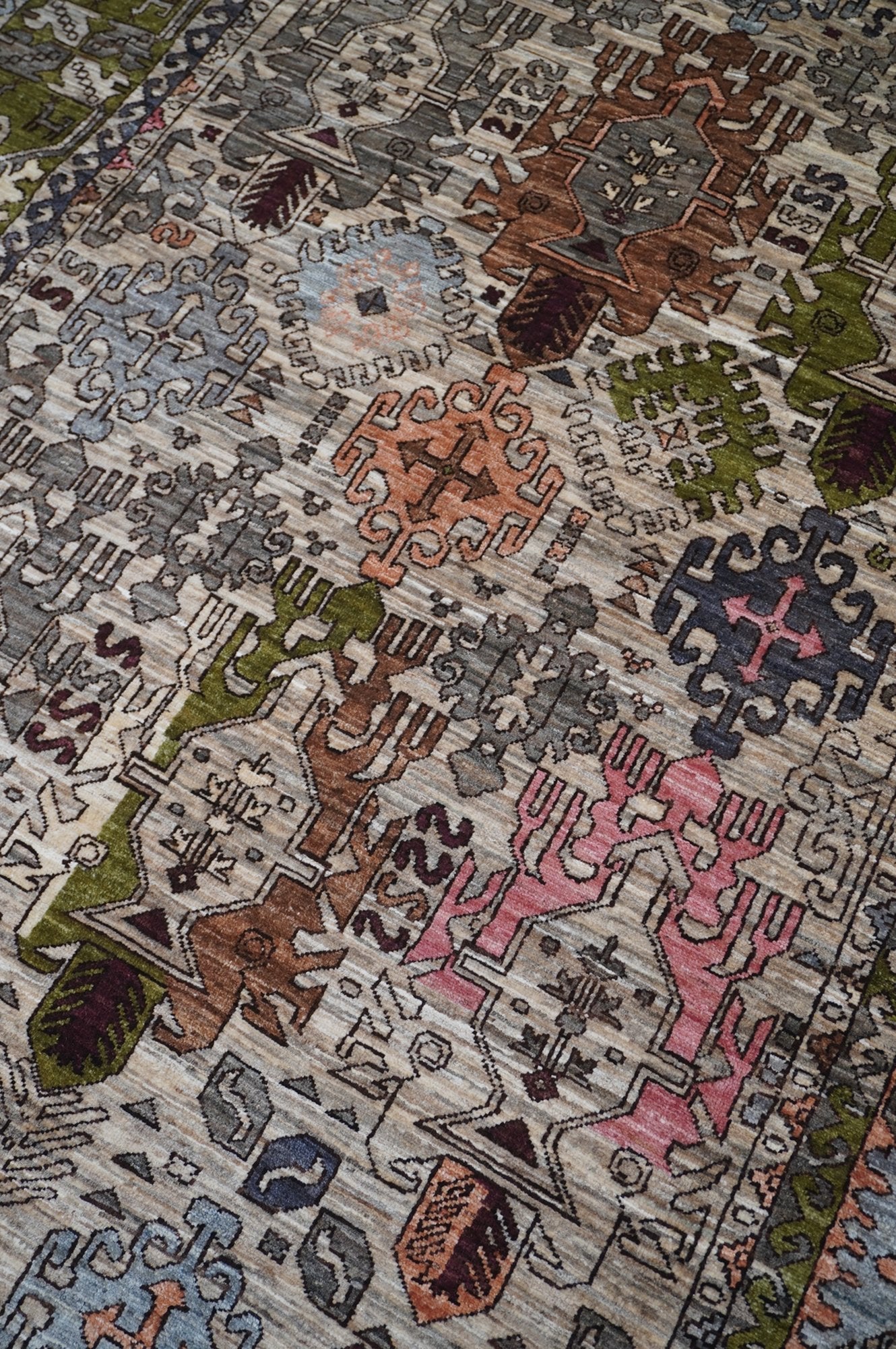 Handwoven Baluchi Tribal Rug - Authentic Afghan J64439 - Perfect for Boho Home Decor, Living Room, Bedroom & Office
